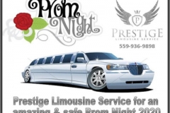 Prestige Limo for Prom Night 2020